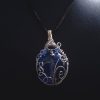 Sky Stone Pendant - Light Gold with Star Charm - Image 6