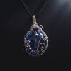 Sky Stone Pendant - Light Gold with Star Charm - Image 11