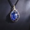 Sky Stone Pendant - Light Gold with Star Charm - Image 17