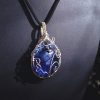 Sky Stone Pendant - Light Gold with Star Charm - Image 18