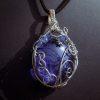 Sky Stone Pendant - Light Gold with Star Charm - Image 5