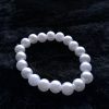 Beaded Pearl Bracelet - 8mm - Cold White - Image 2
