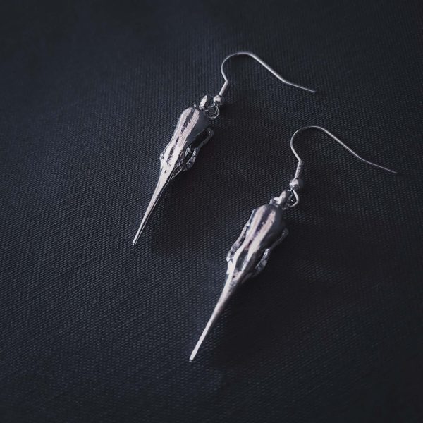 Birdskull Earrings 5,5cm - Image 3