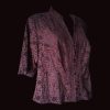 Brown Floral Lace Shirt - Image 2