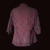 Brown Floral Lace Shirt - Image 8