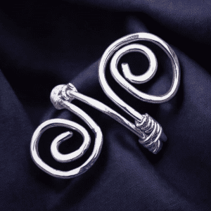 Double Spirals Ring