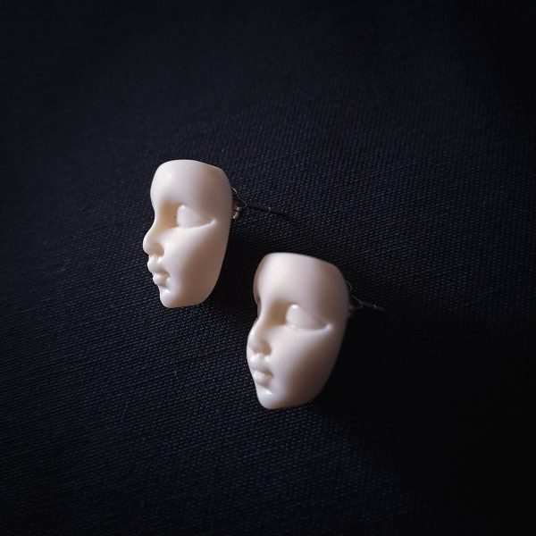 Face Stud Earrings Oddcore/Weirdcore - Image 6