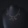 Gothic Red Drops Necklace - "Vein of Time" - Image 3
