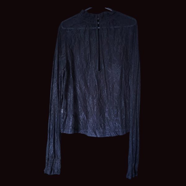 Long-Sleeve Lace Top - Image 3