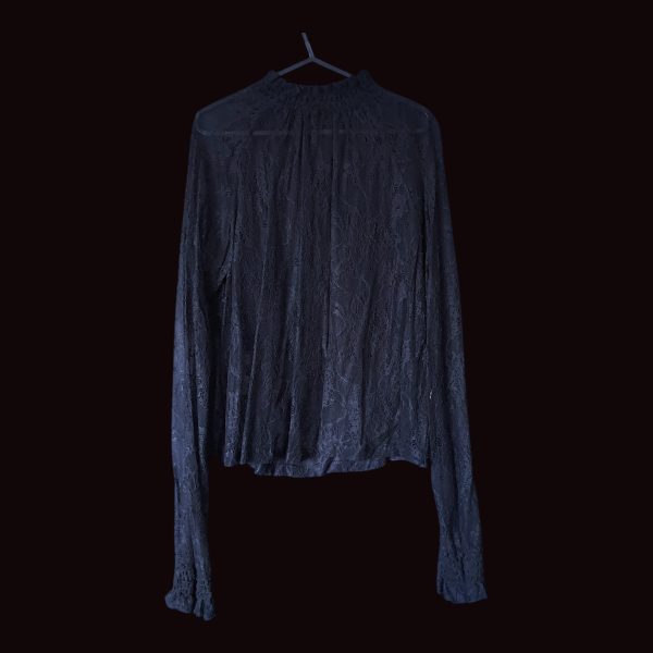 Long-Sleeve Lace Top - Image 2