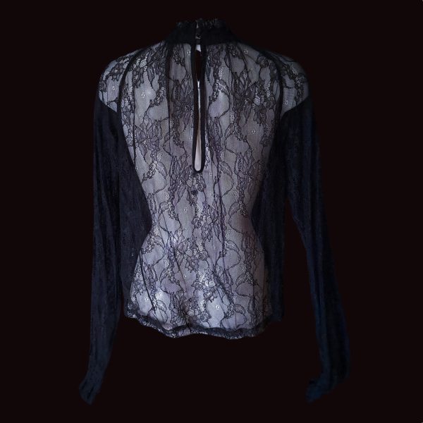 Long-Sleeve Lace Top - Image 6