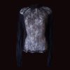 Long-Sleeve Lace Top - Image 5