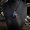 Sky Stone Pendant - Light Gold with Star Charm - Image 6