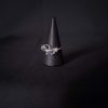 Silver Ring - Light Blue Crystals - Image 4