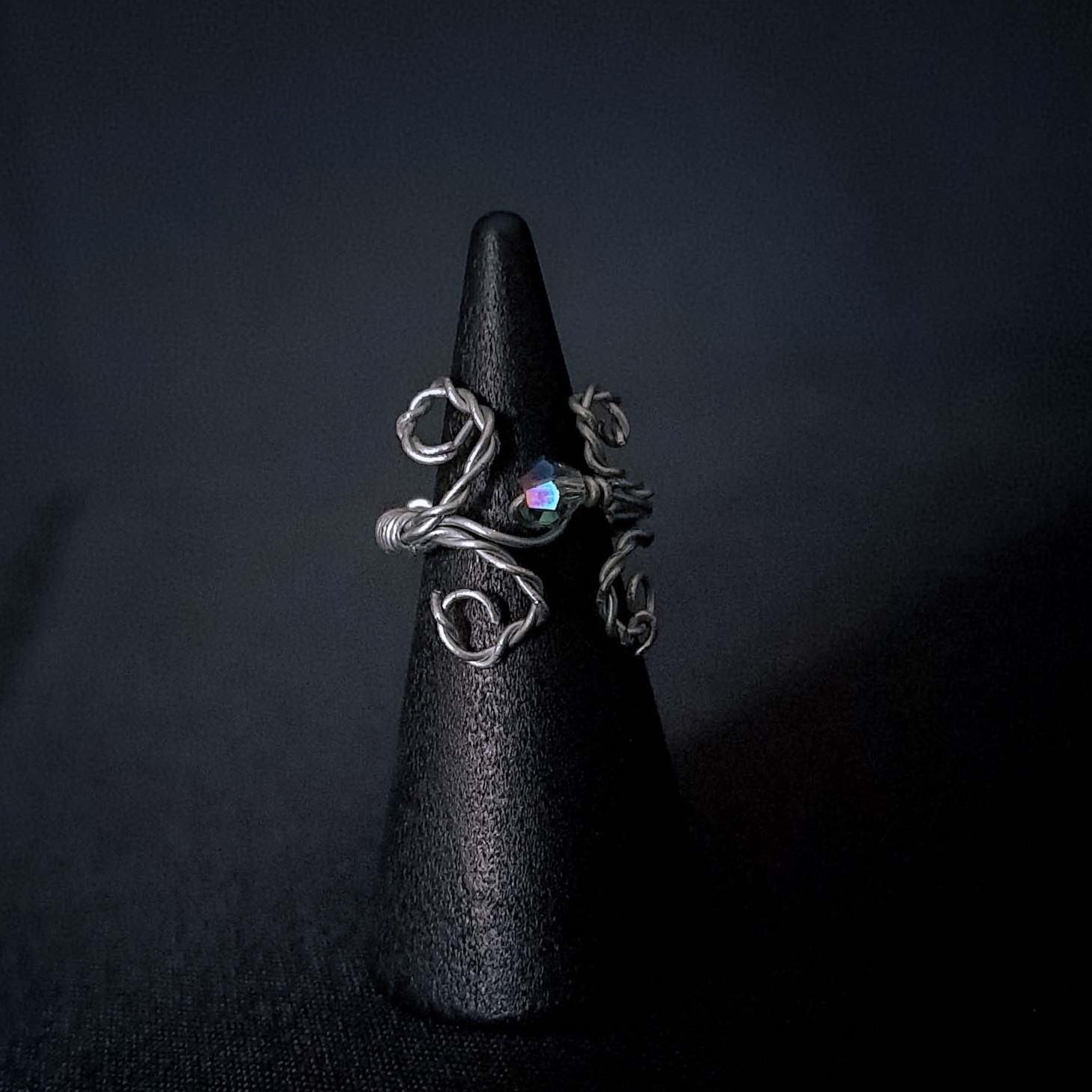 Twisty Fairy Tree Branches Nature Ring