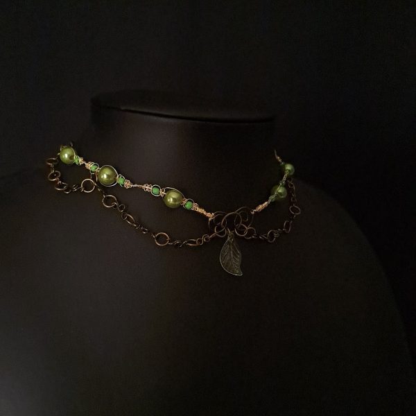 Choker Necklace - "Forest Guardian" - Image 4