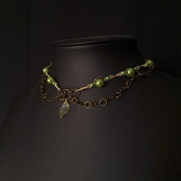 Choker Necklace - "Forest Guardian" - Image 3