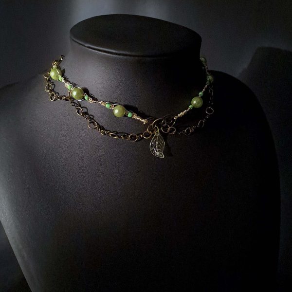 Choker Necklace - "Forest Guardian" - Image 12