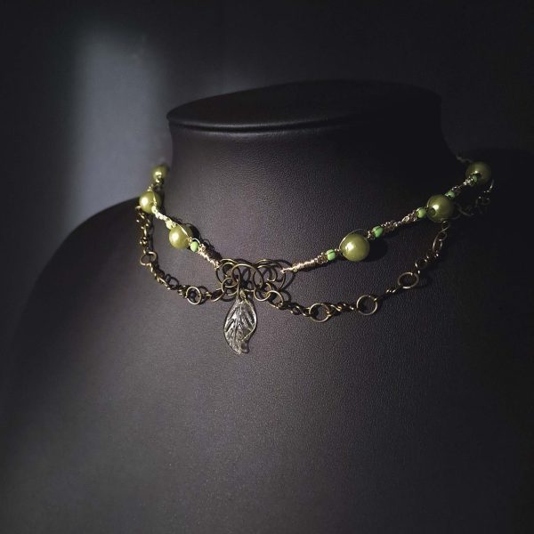 Choker Necklace - "Forest Guardian" - Image 11