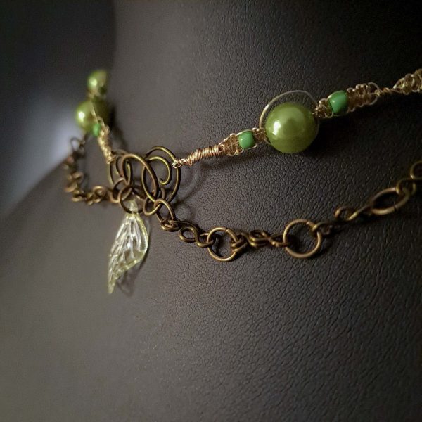 Choker Necklace - "Forest Guardian" - Image 9