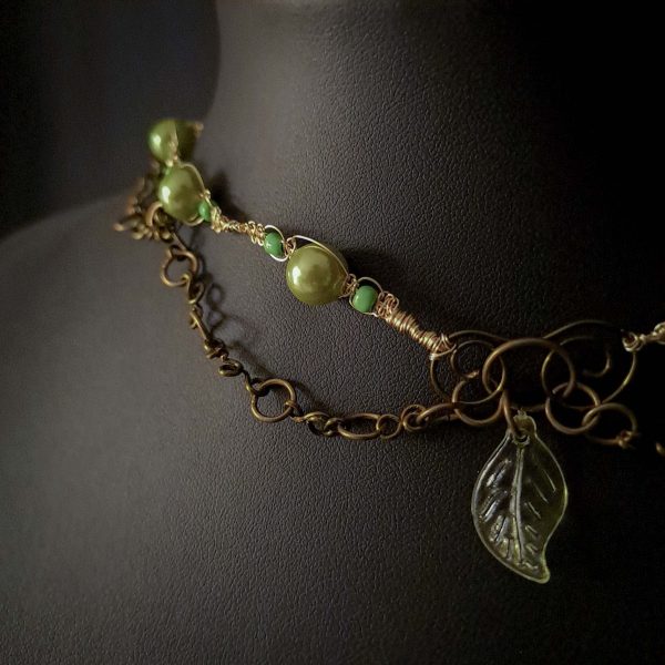 Choker Necklace - "Forest Guardian" - Image 8