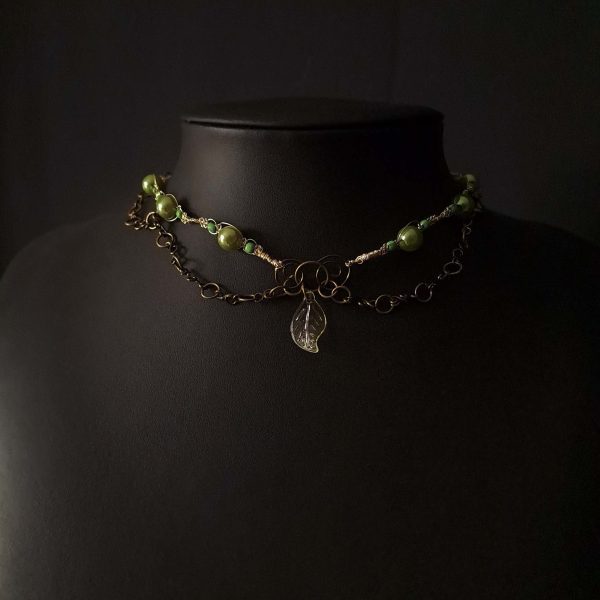 Choker Necklace - "Forest Guardian" - Image 7