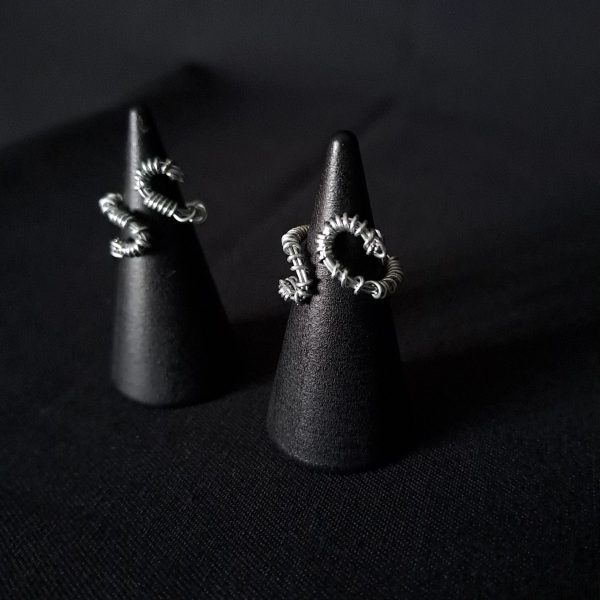 Wrap Around Barbed Wire Ring - Image 3