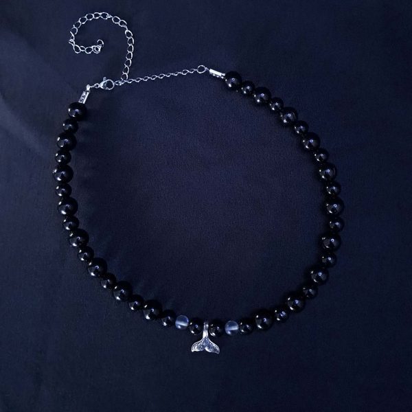 Dark Mermaid Choker Necklace - Image 4
