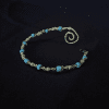 Spiral Wire-Woven Bracelet
