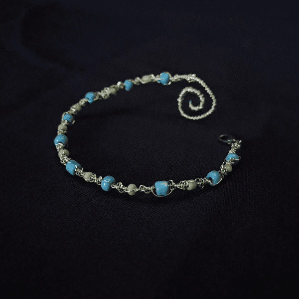 Spiral Wire-Woven Bracelet