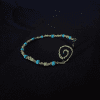 Spiral Wire-Woven Bracelet