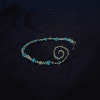 Spiral Wire-Woven Bracelet