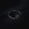 Spiral Wire-Woven Bracelet