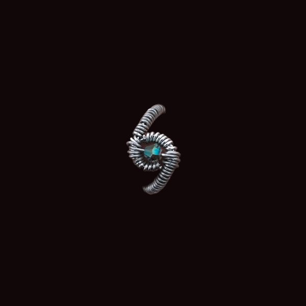 Tentacle Ring - Faceted Crystal Bead